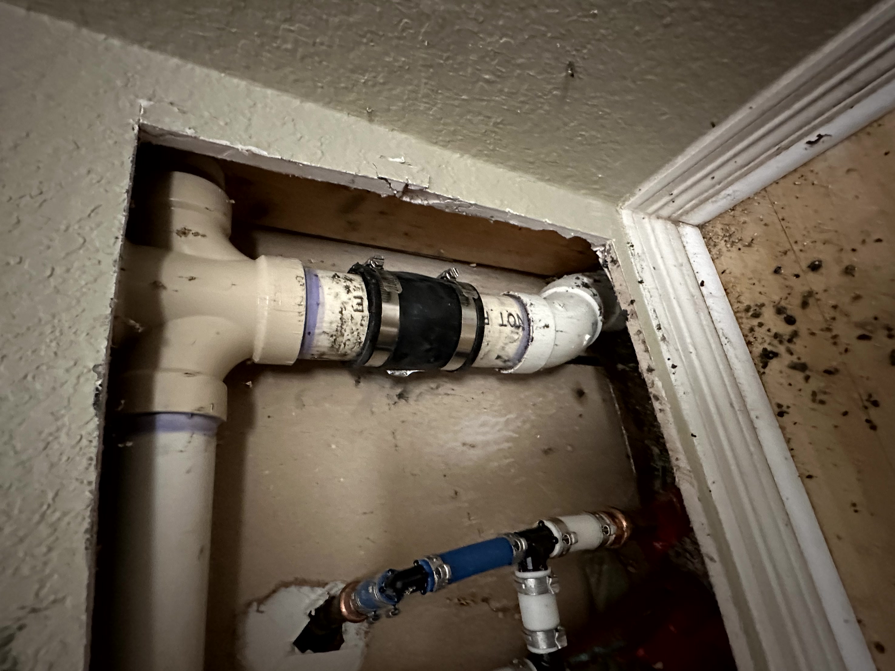 Plumbing work